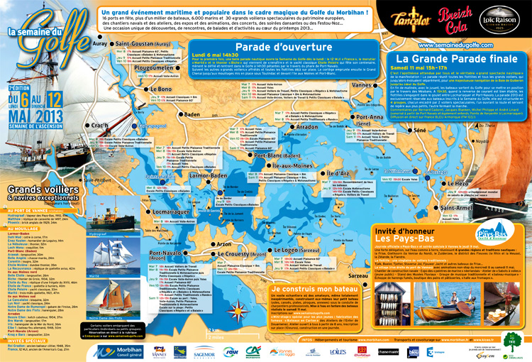 Programme Semaine du Golfe du Morbihan 2013