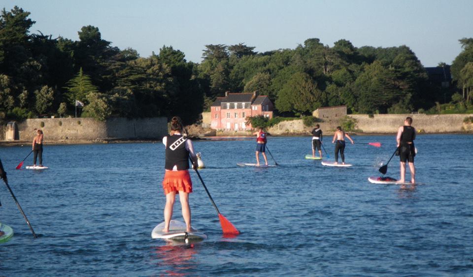 Cousinade en stand up paddle avec Avel Pad