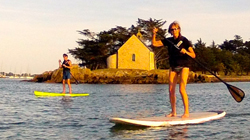 Stand up paddle avec Avel Pad dans le Golfe du Morbihan